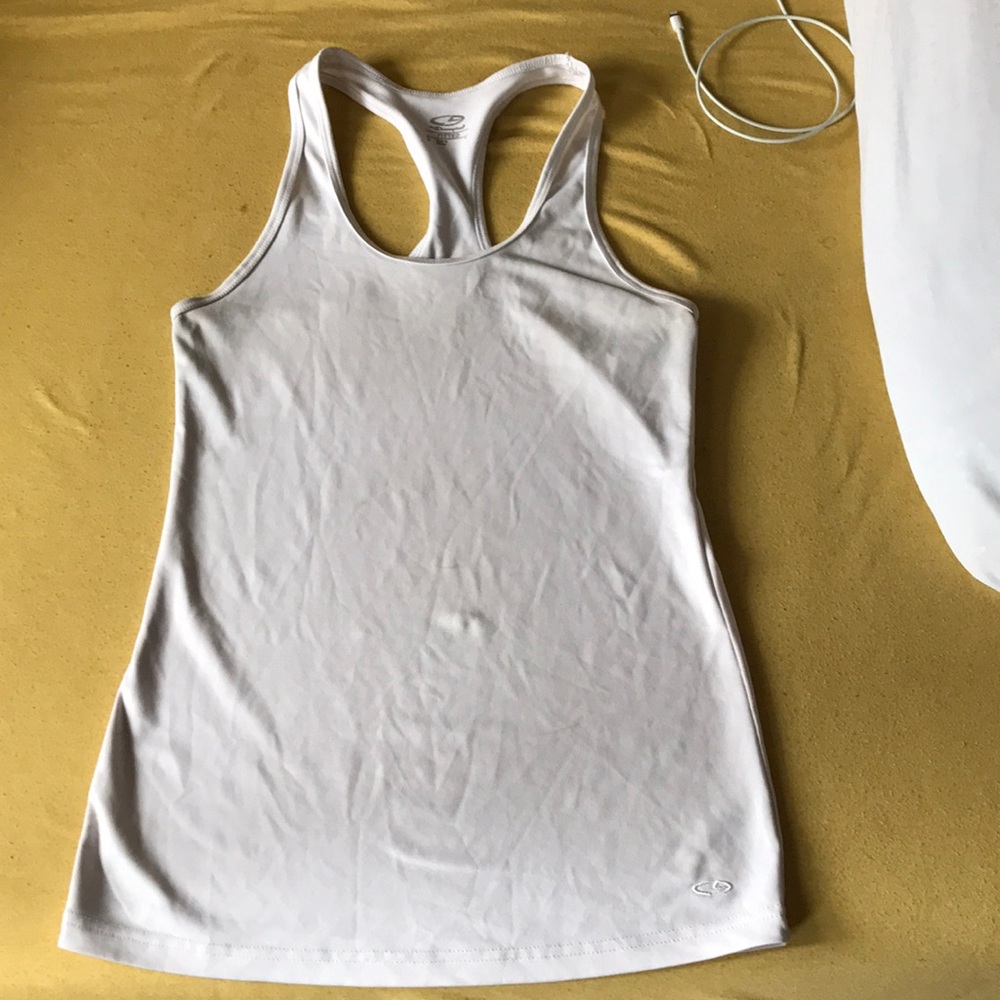 Cream Champion Workout Tank